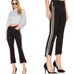Mother Insider Crop Step Fray 2.5% Elastane Jeans Size 26